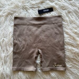 Civil Regime x No Tomorrow Ribbed Biker Shorts Size XL